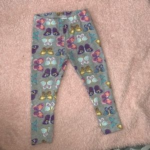 Toddler Girls Butterfly Leggings